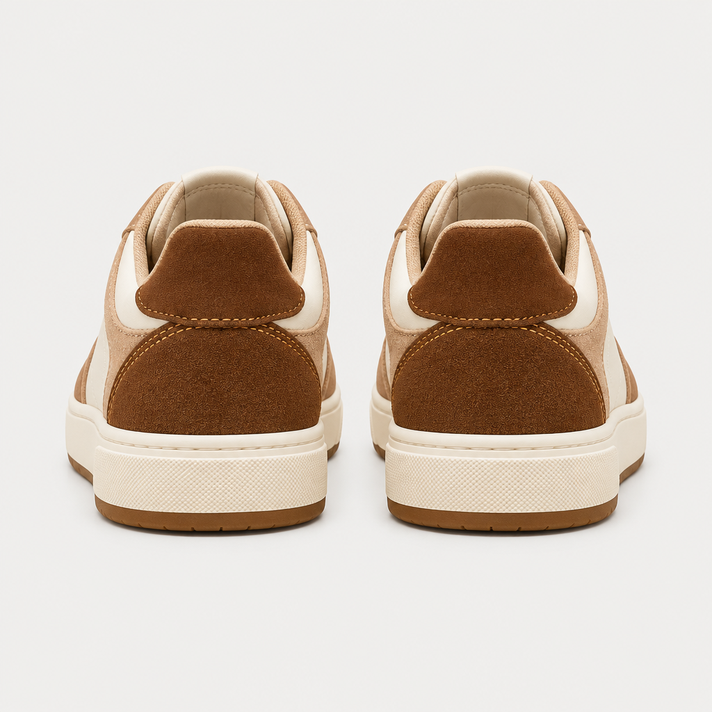 Kado Forma Court pair, rear heel view