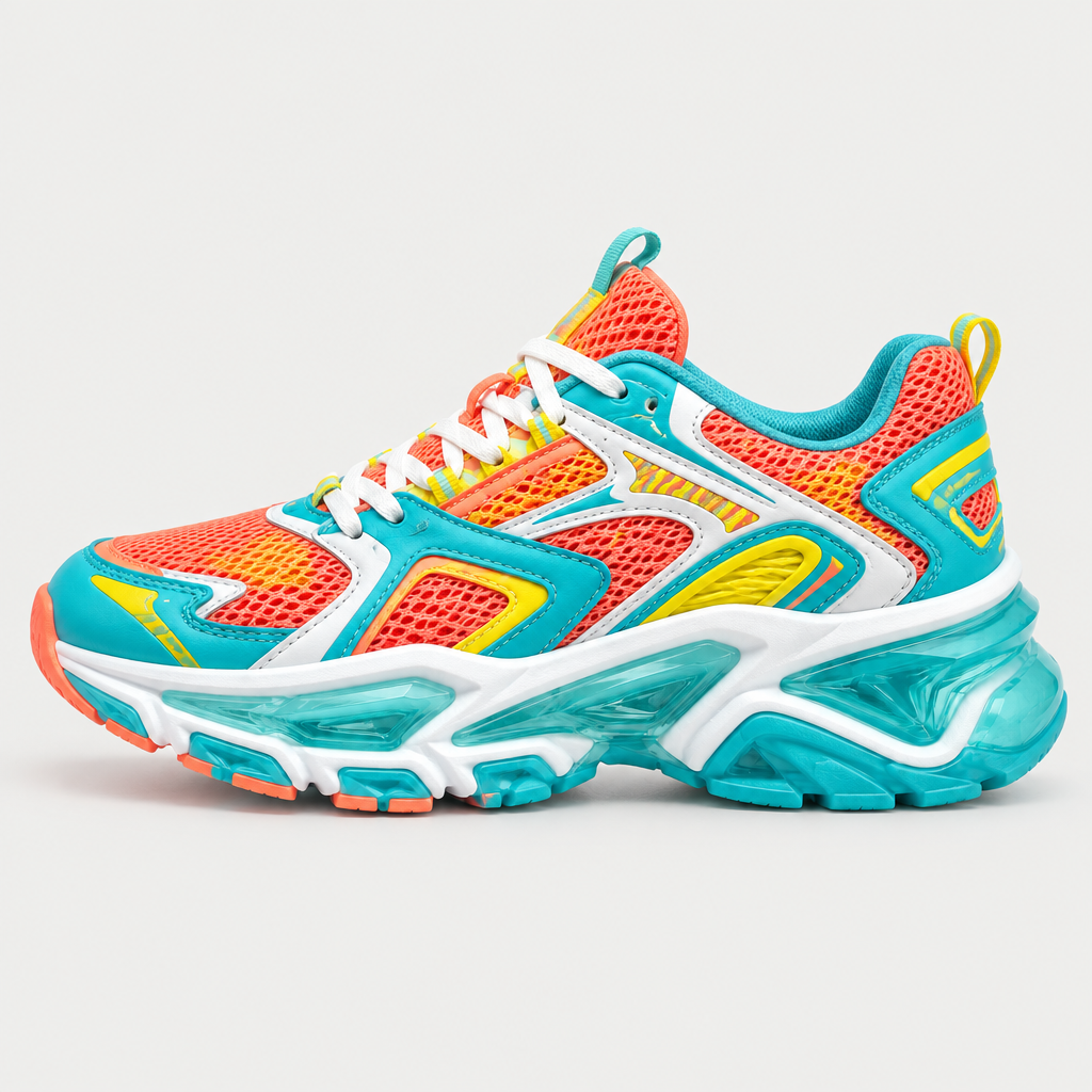 Kado Prism chunky sneaker, outer side view